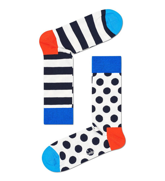 Happy Socks: Tall Socks - Stripe/Dot Print, unisex