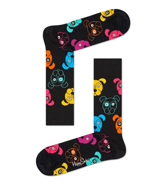 Happy Socks: Tall Socks - Dog Print, unisex